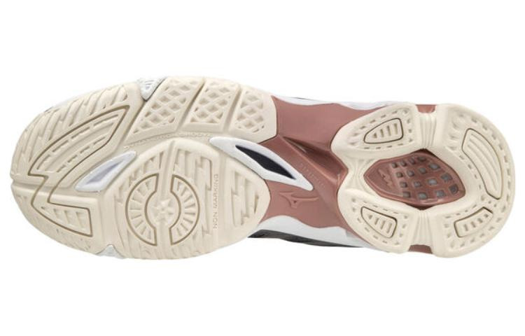 (WMNS) Mizuno Wave Voltage 'Grey Pink' V1GC216035 - 5