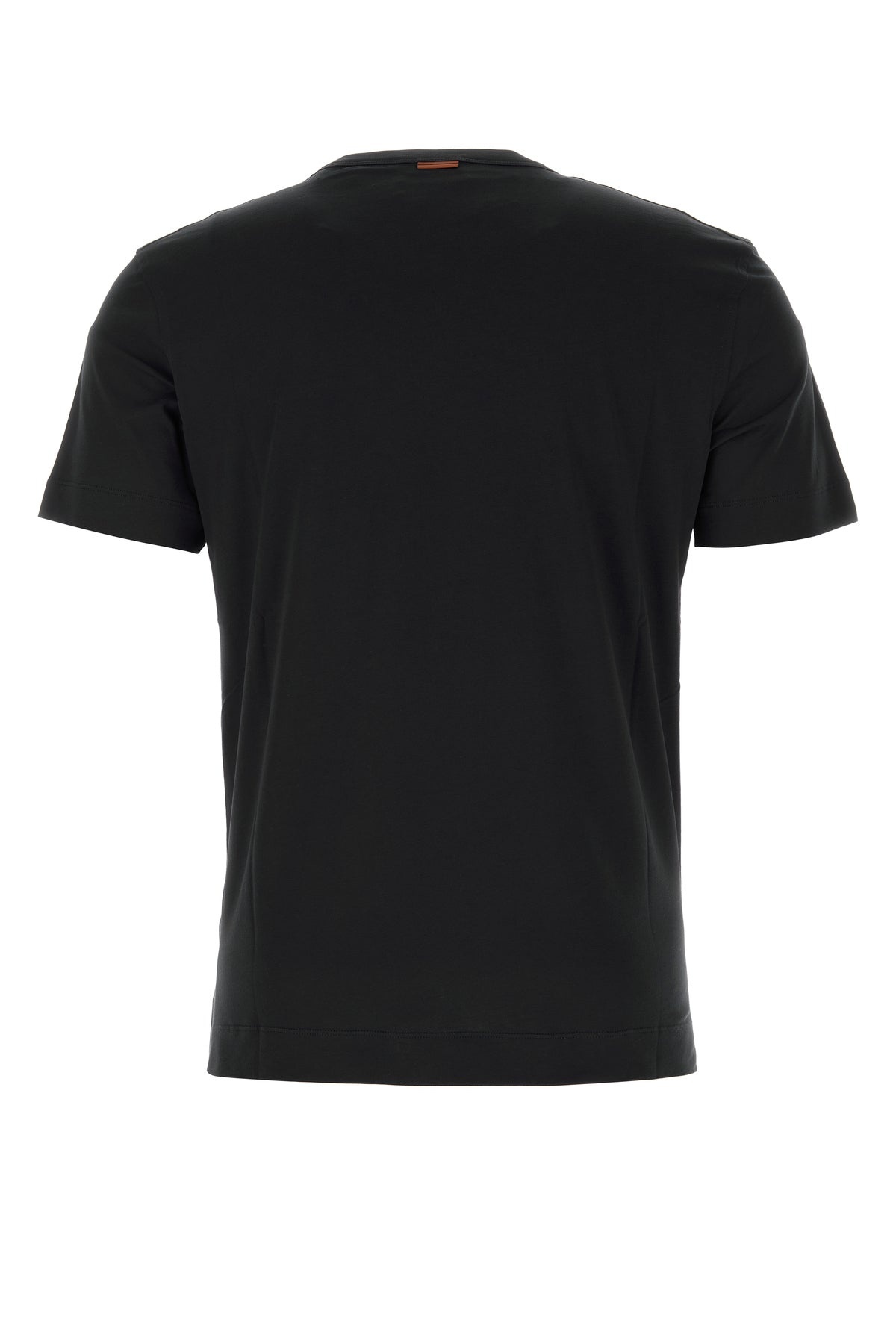 Black cotton t-shirt - 2
