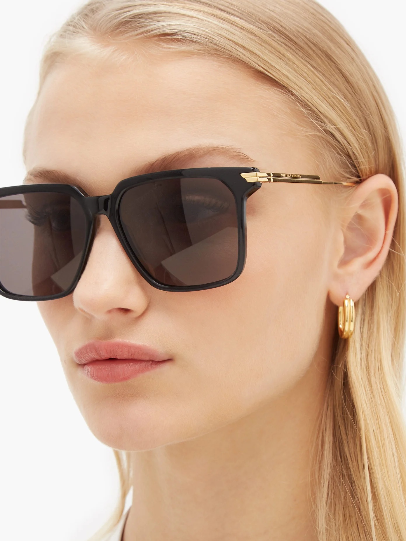 Square acetate sunglasses - 3