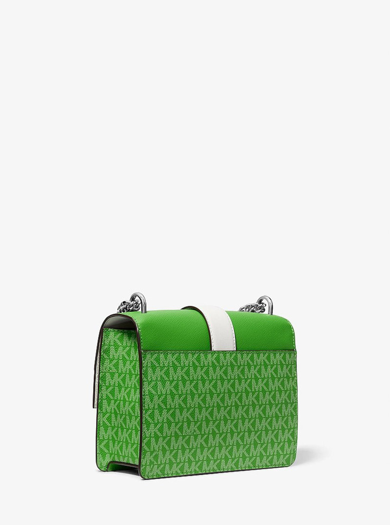 Greenwich Small Color-Block Signature Logo Crossbody Bag 3