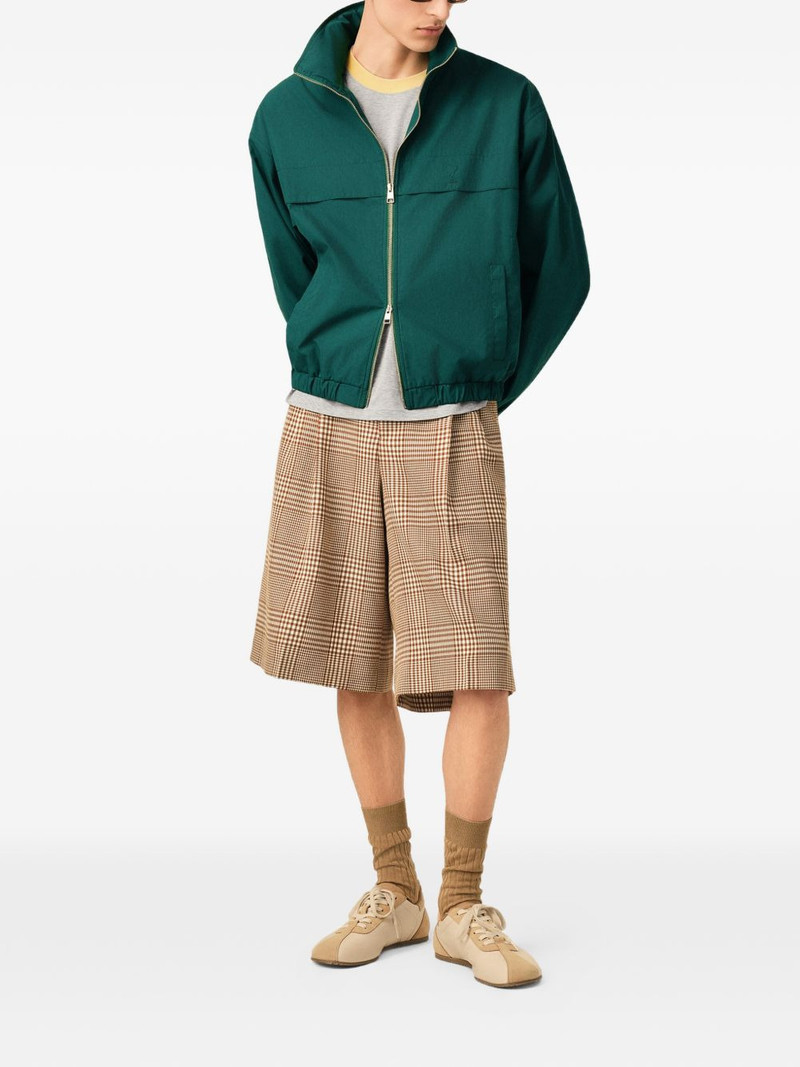 AMI Paris cotton and nylon canvas windbreaker outlook