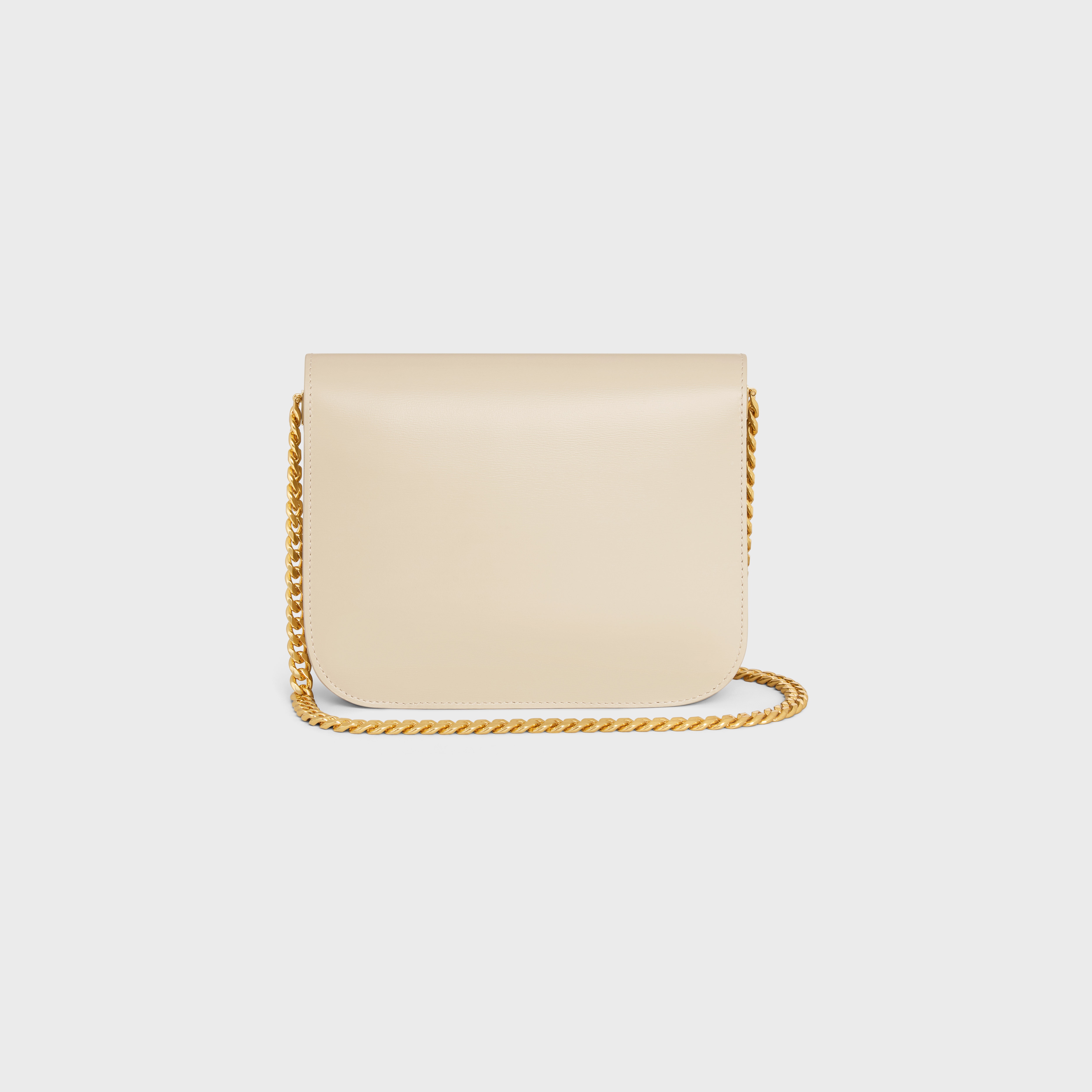 MEDIUM COLLEGE BAG in shiny calfskin - 3