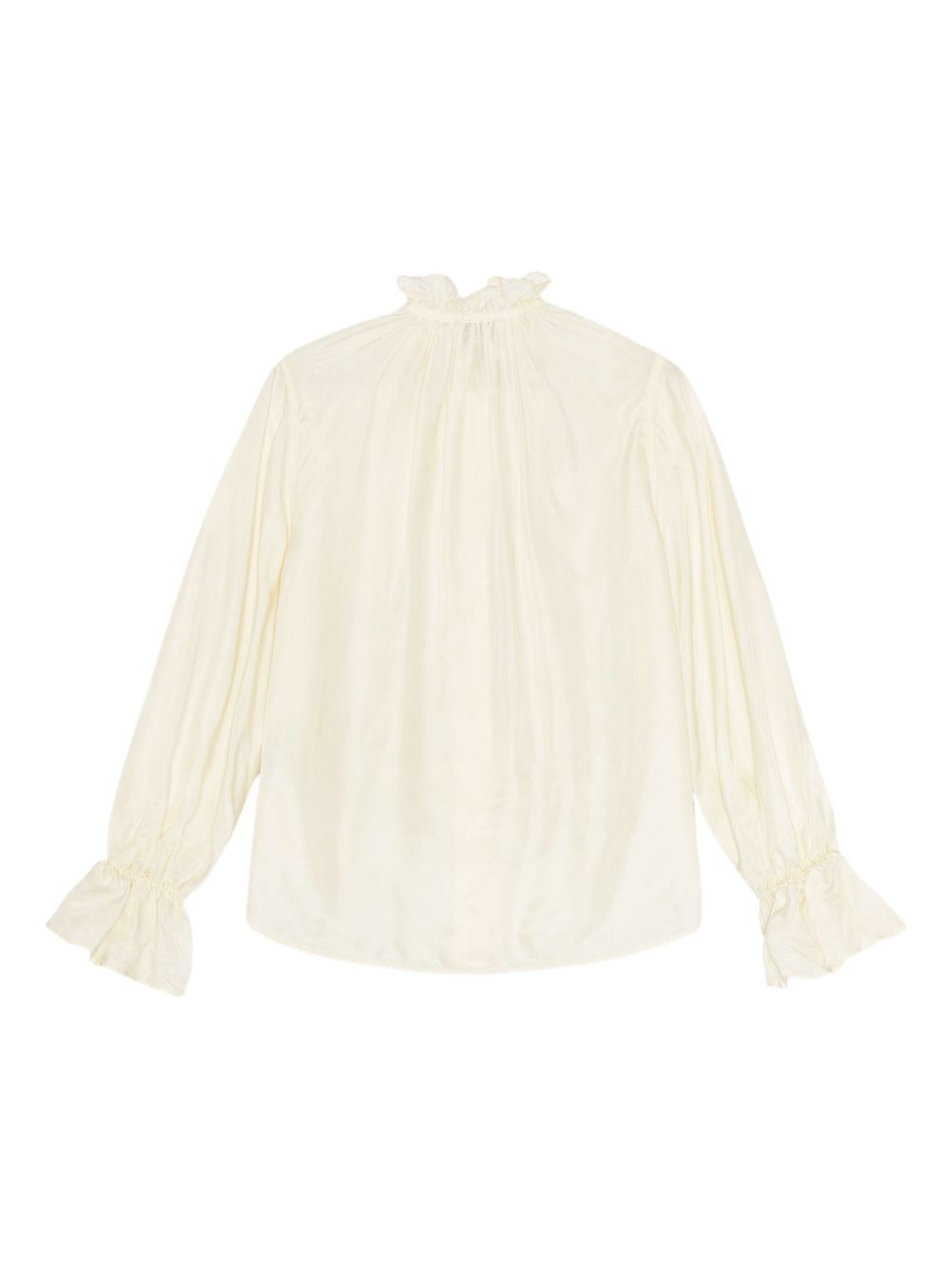 ruffled-cuff blouse - 2