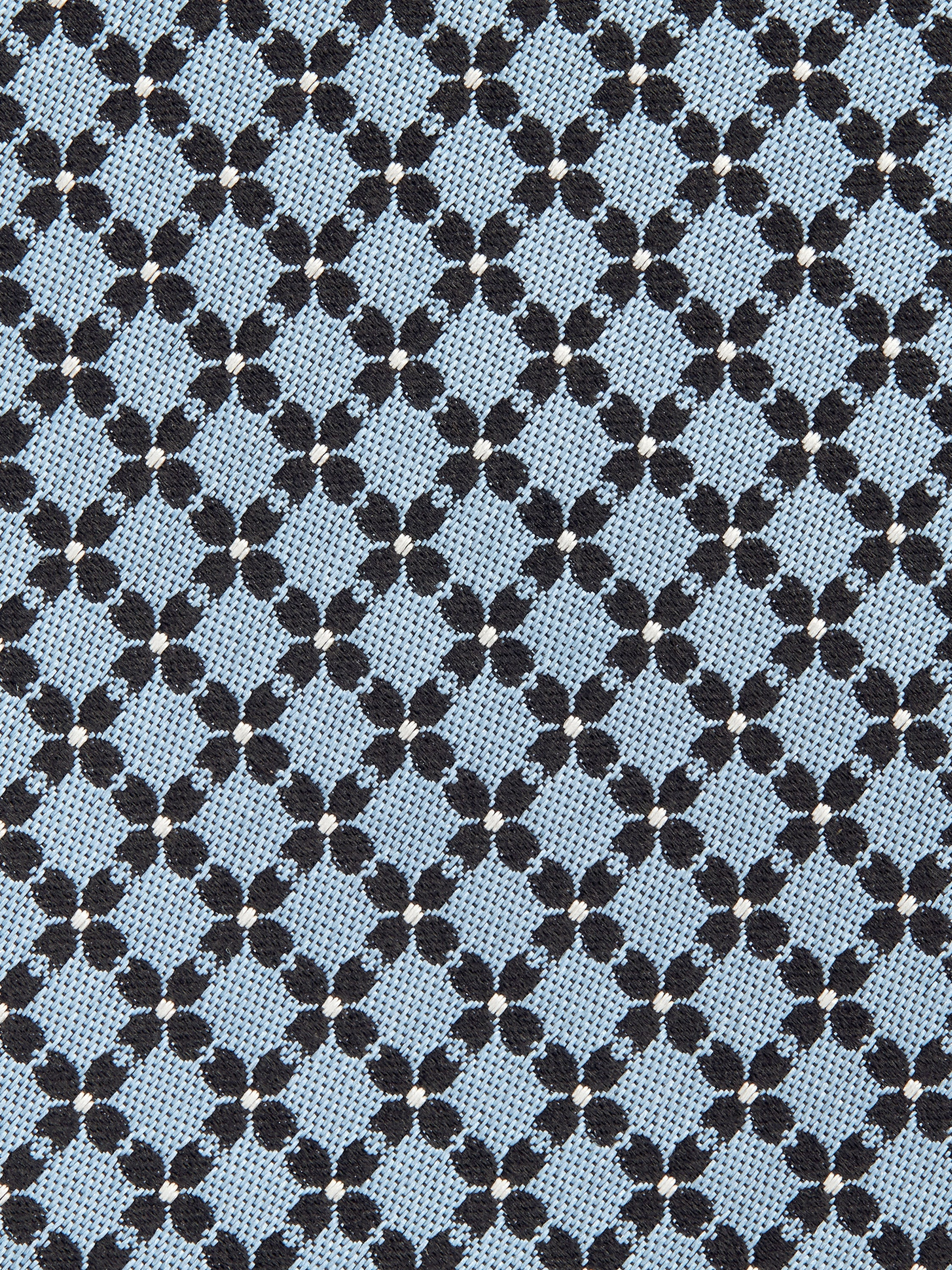LIGHT BLUE SILK TIE - 2