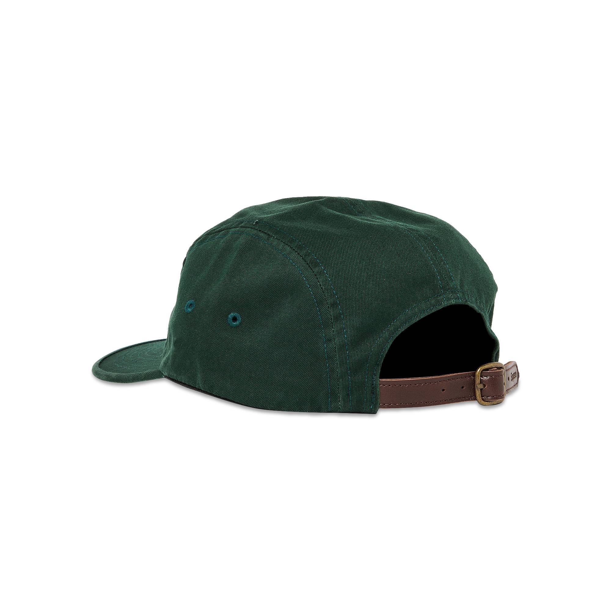 Supreme Washed Chino Twill Camp Cap 'Pine Green' - 3