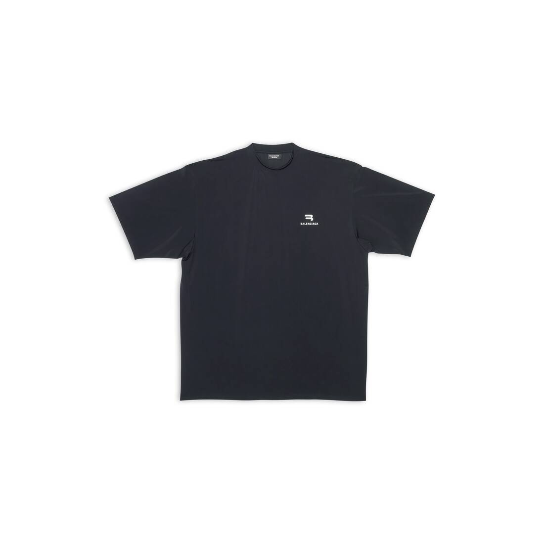 Men's Sporty B Swim T-shirt in Black - 1