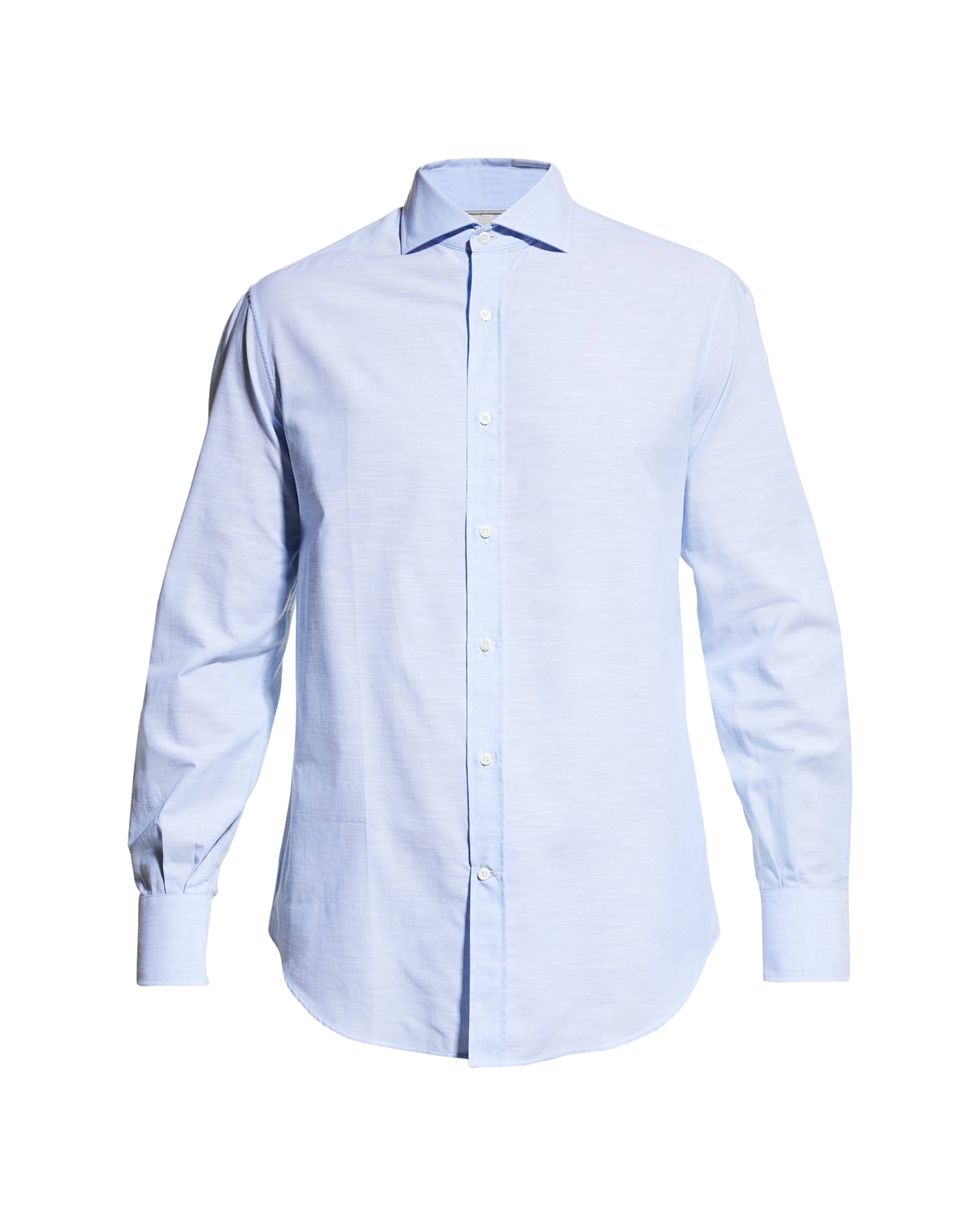 Men's Cotton Oxford Sport Shirt - 1