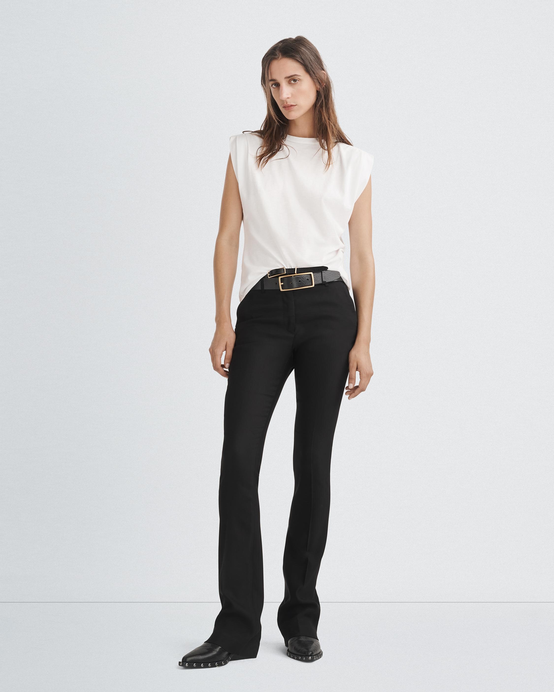 Donna Crepe Pant
Slim Fit Pant - 3