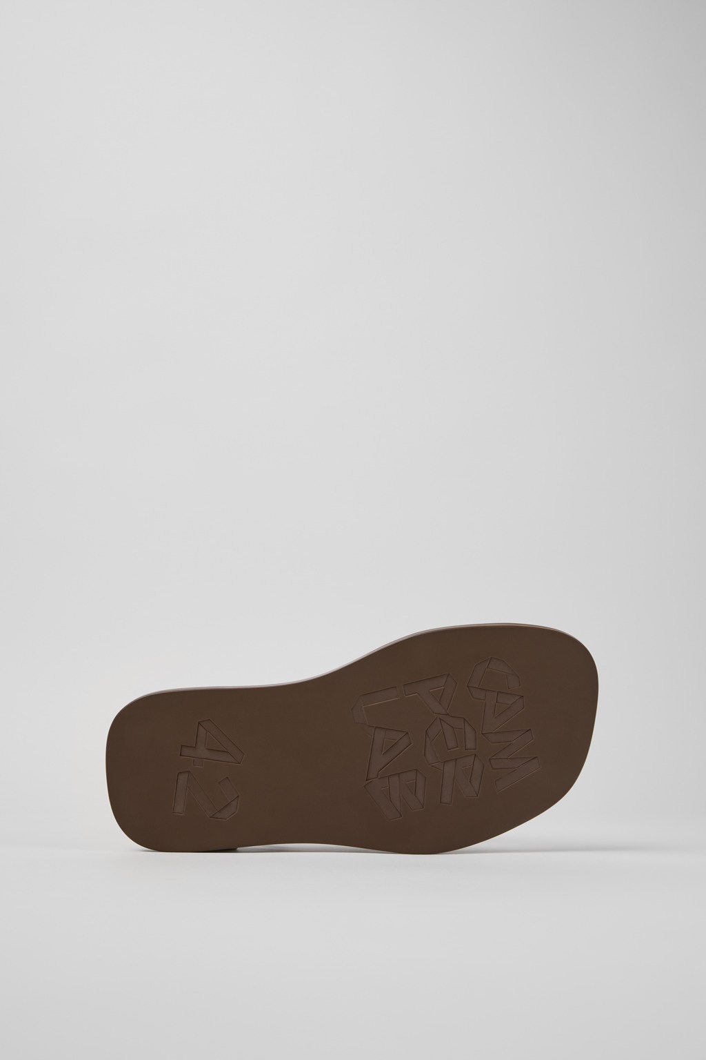 Brown Leather Sandals - 5