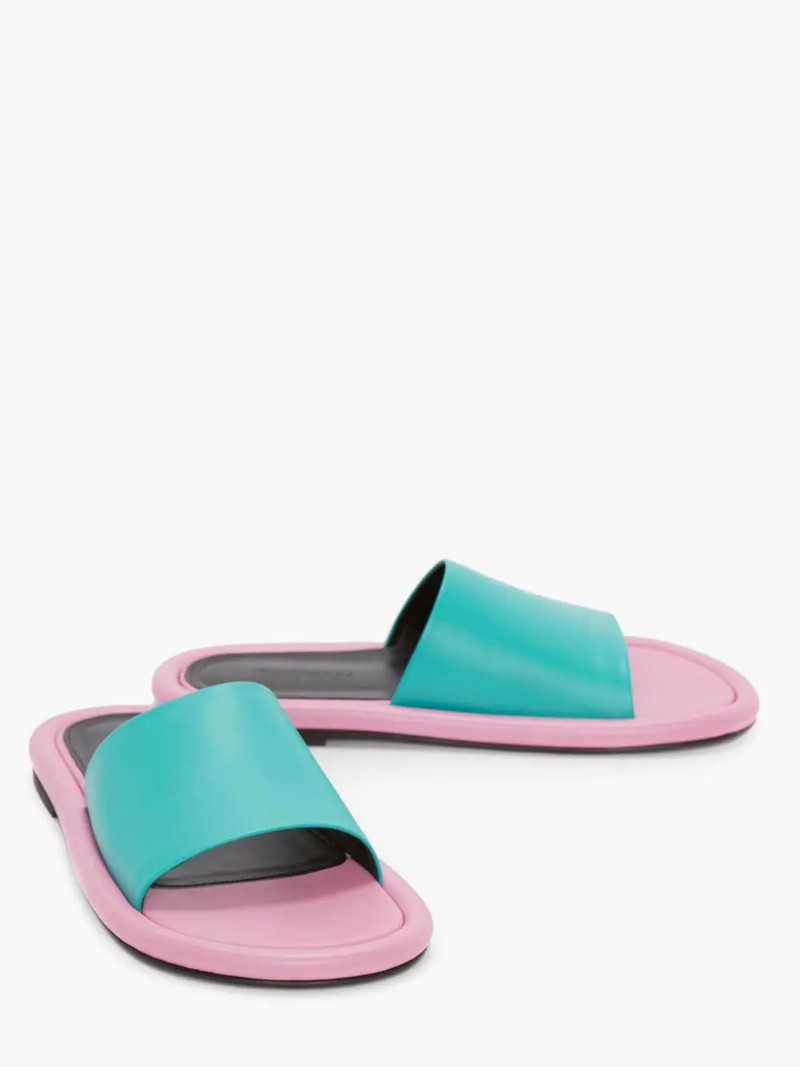 JW Anderson BUMPER-TUBE LEATHER SLIDES outlook
