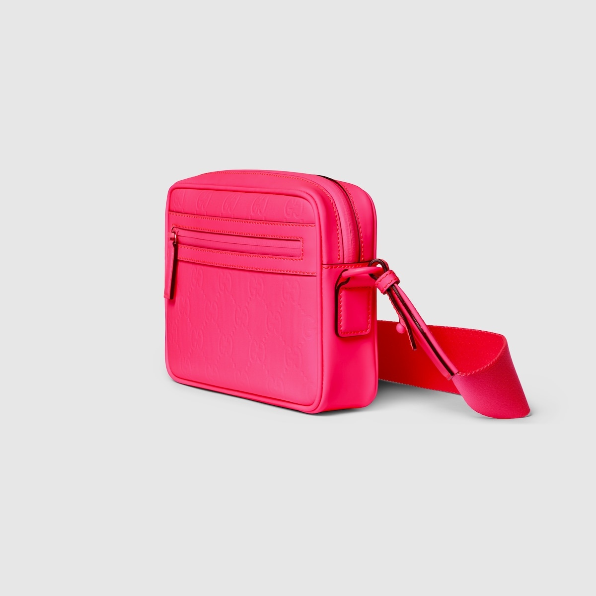 GG rubber-effect crossbody bag - 2