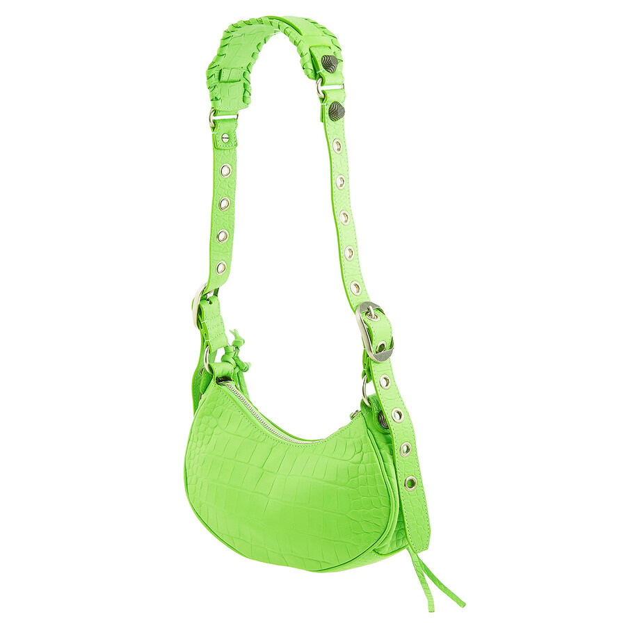 Balenciaga Le Cagole XS Shoulder Bag In Acid Green - 4