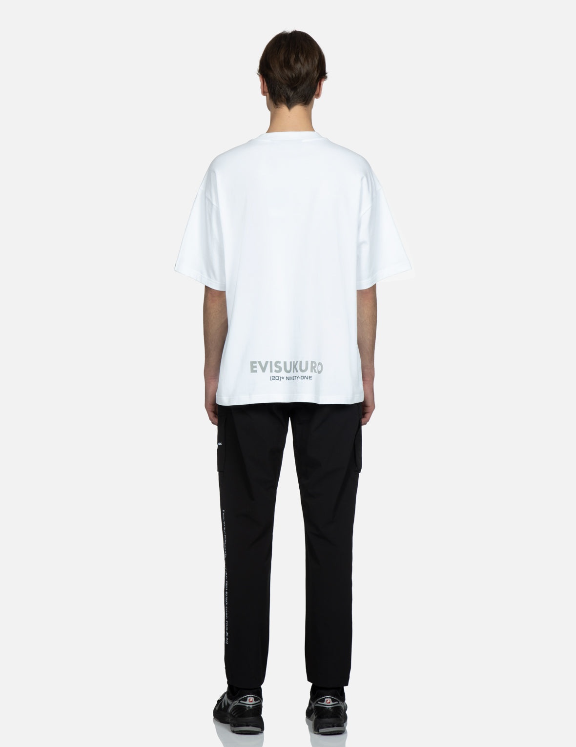 Logo Embroidery Slim Fit Cargo Pants - 6
