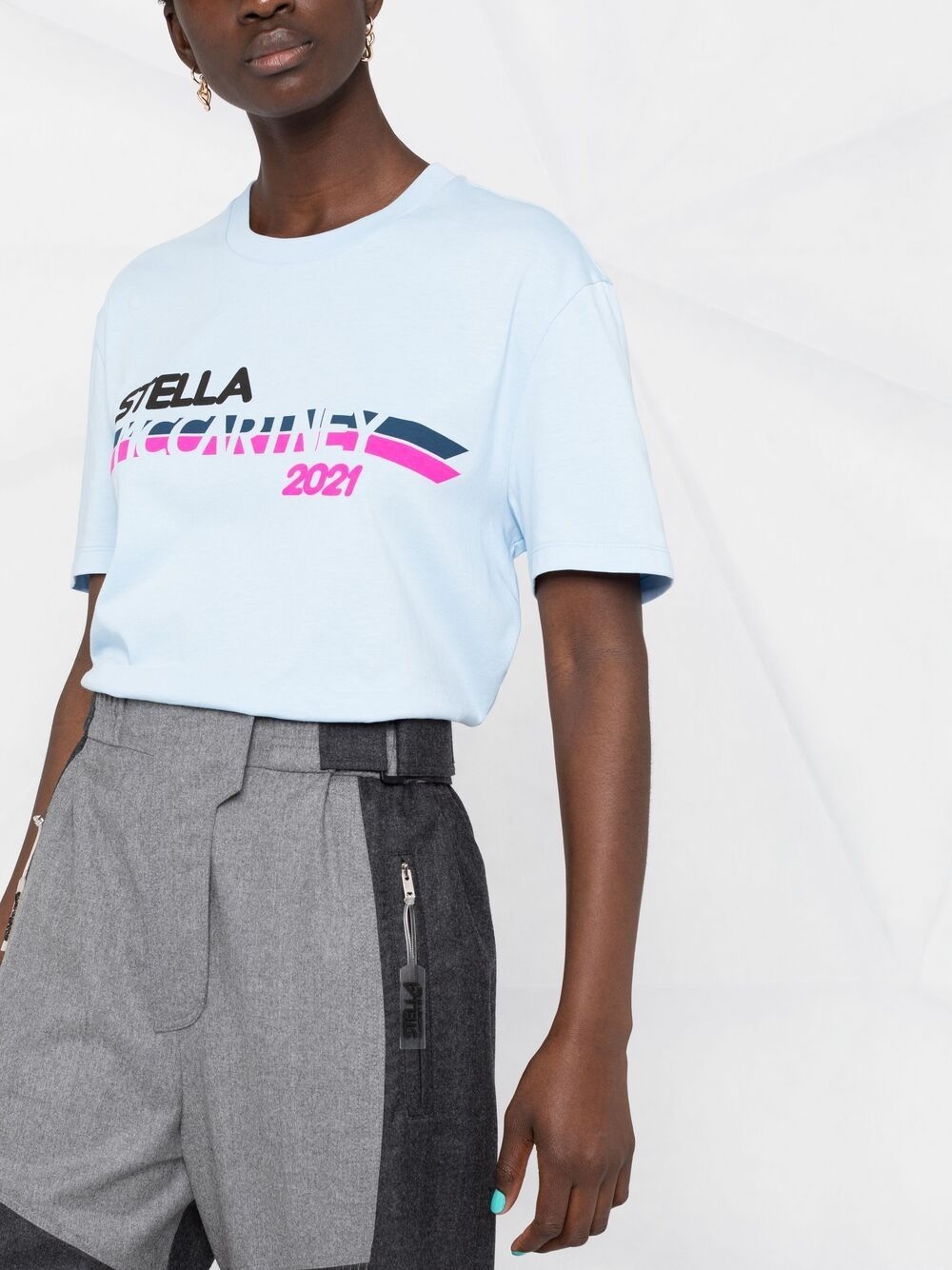 2021 logo-print T-shirt - 3