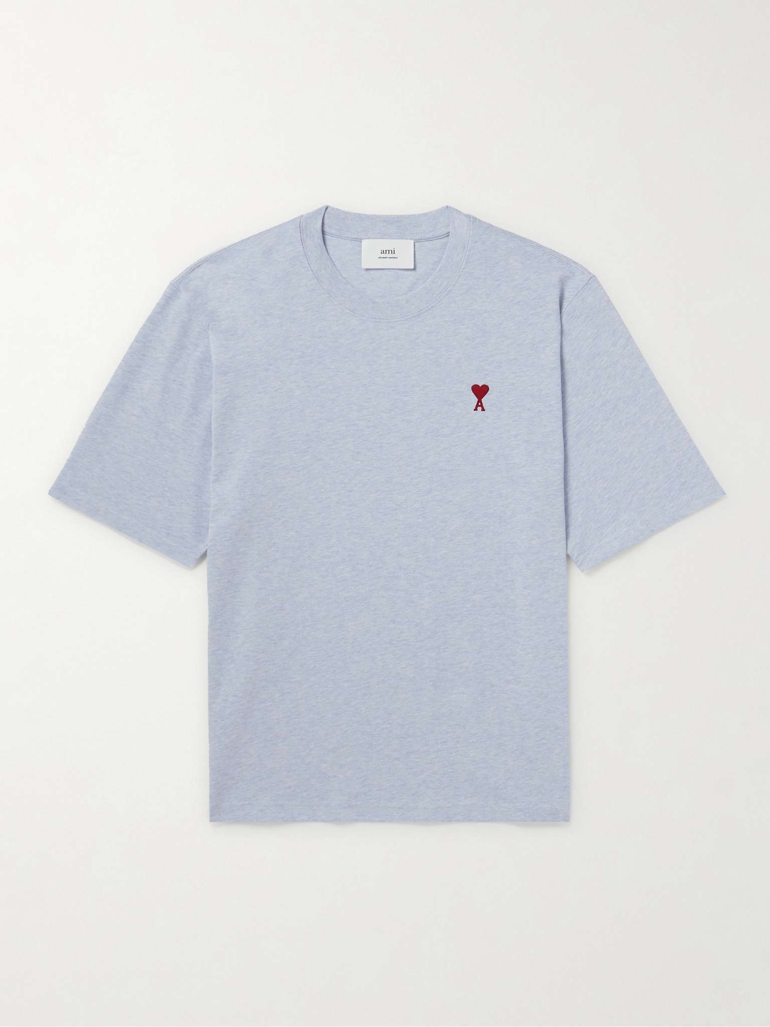 Logo-Embroidered Cotton-Jersey T-Shirt - 1
