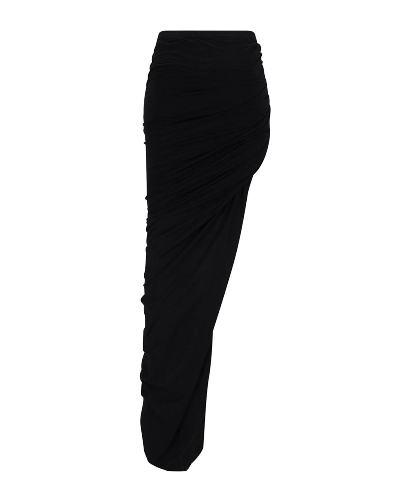 Soft Edfu Ruched Maxi Skirt - 2