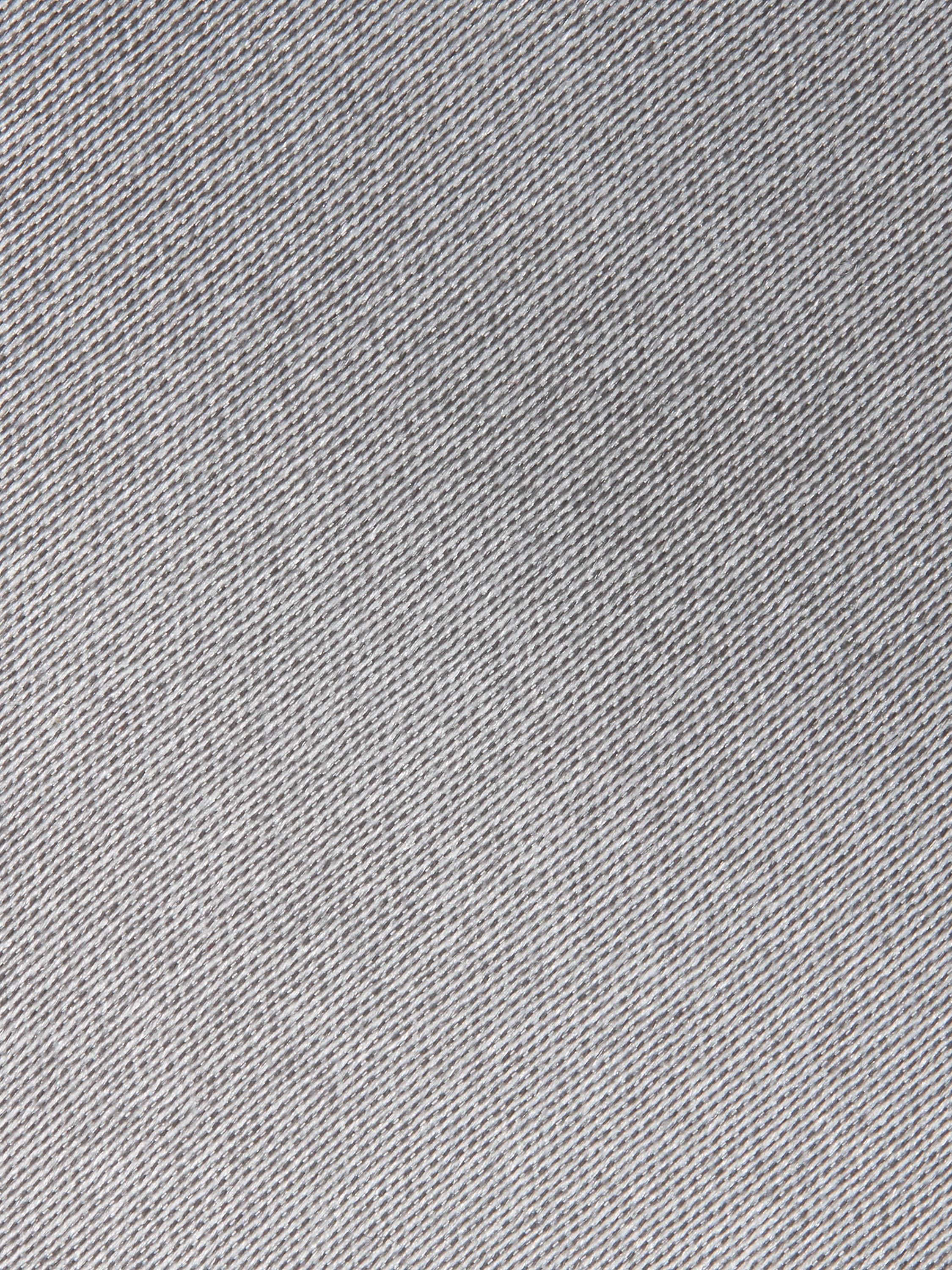 LIGHT GREY SILK TIE - 2