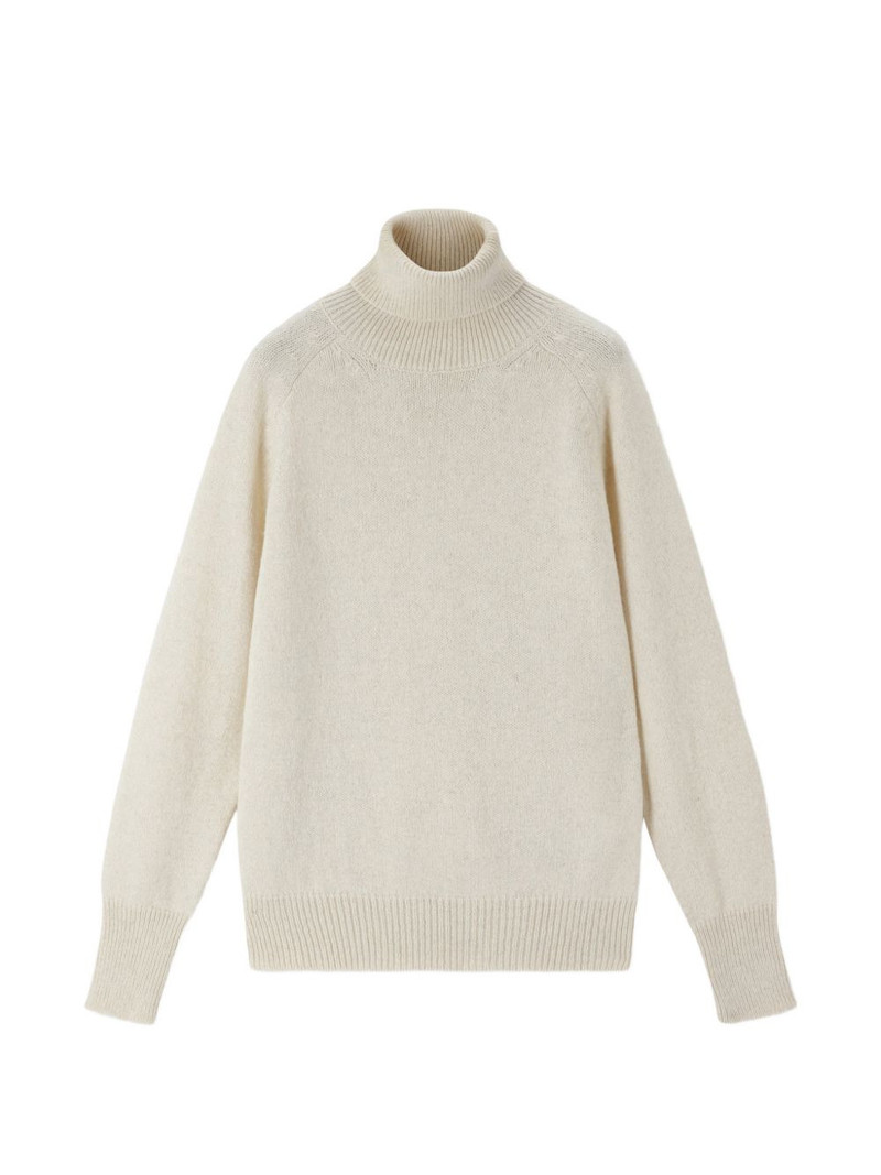 high-neck alpaca sweater 1