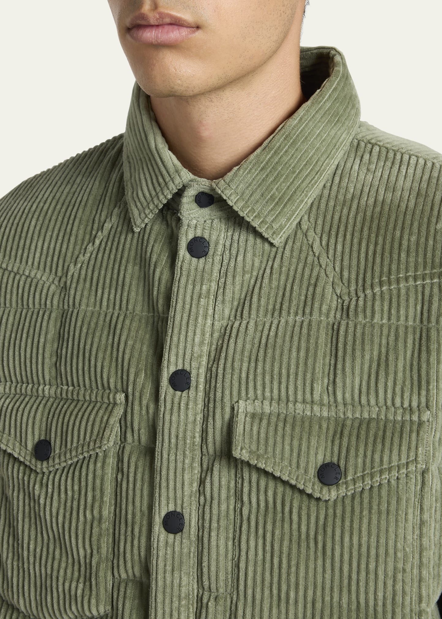 Men's Gelt Down Corduroy Overshirt - 5