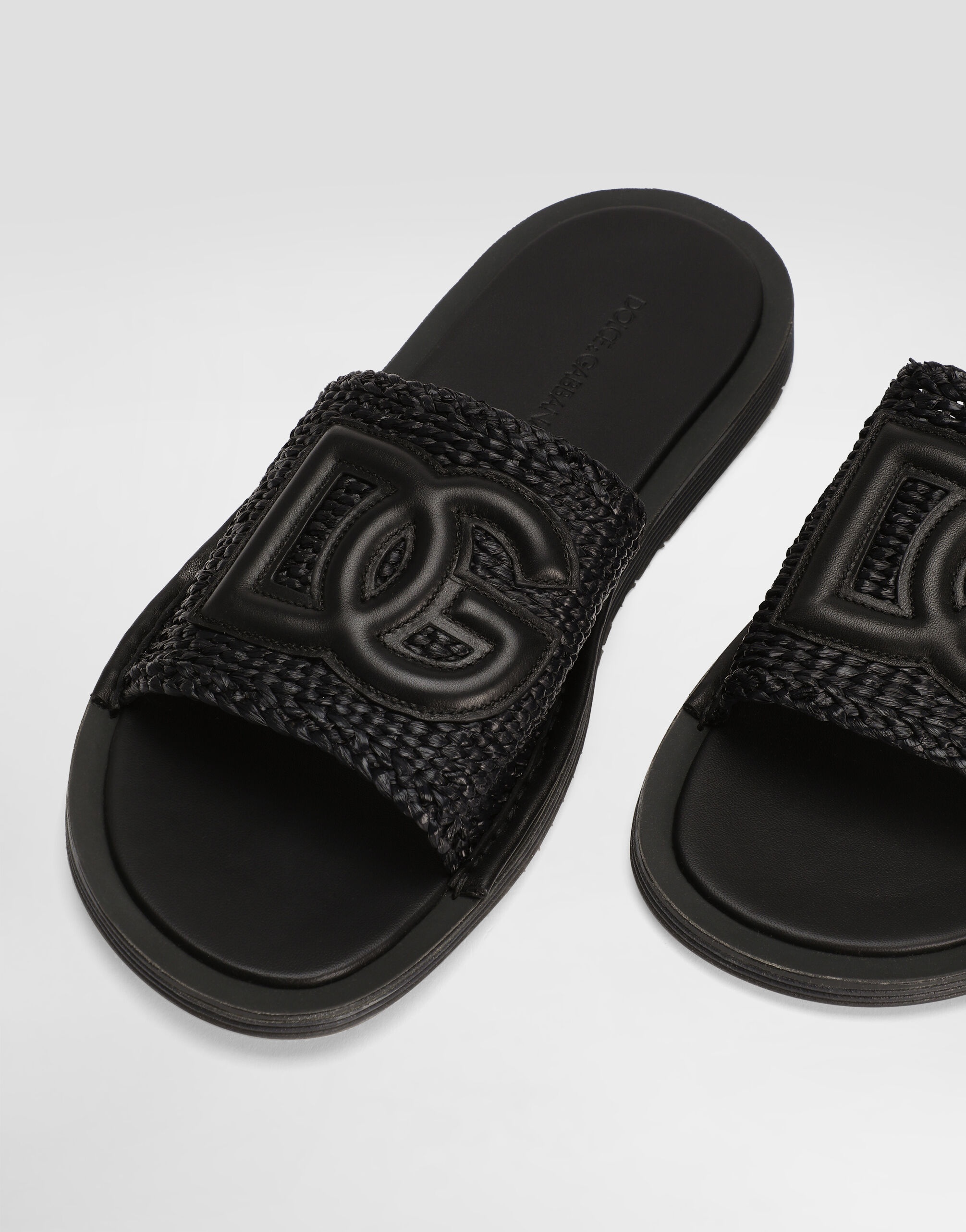 Raffia crochet slipper - 4