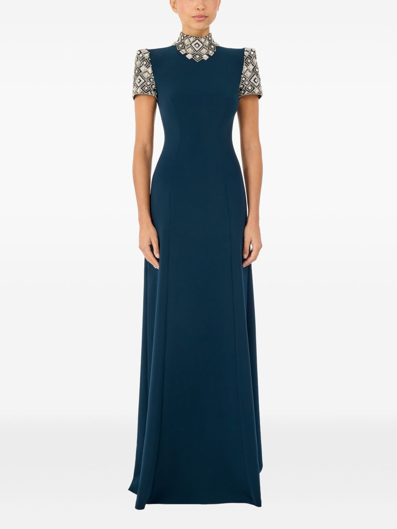 JENNY PACKHAM Pricile embellished maxi dress outlook