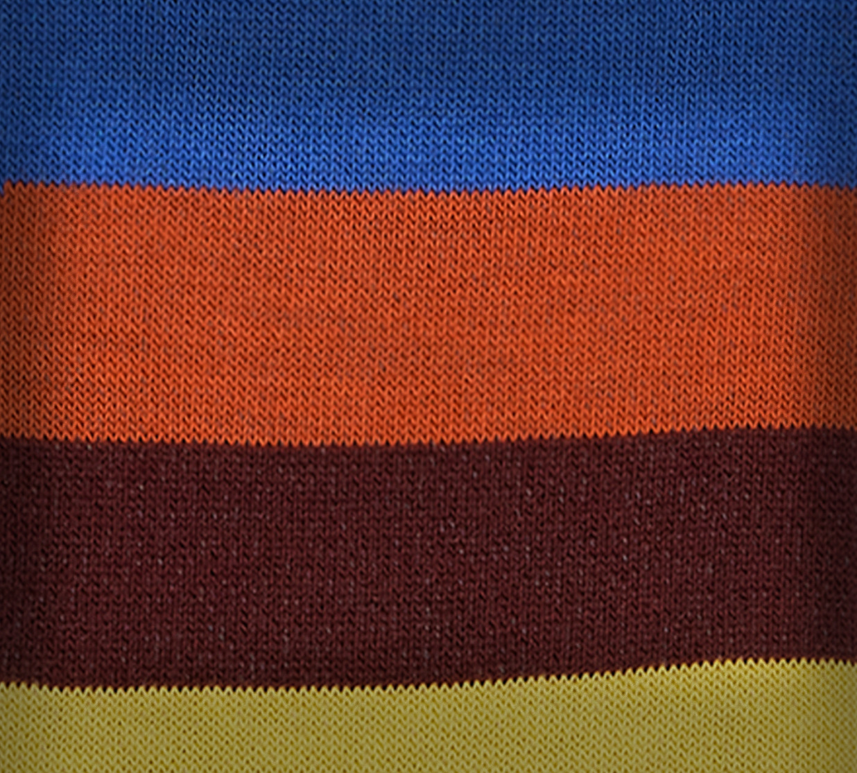 Black Cotton-Blend Multicolour Stripe Socks - 3