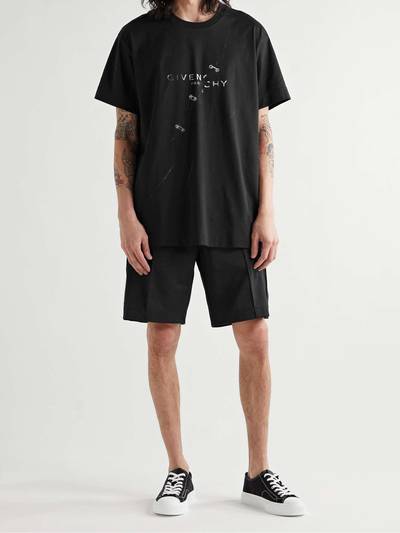 Givenchy Jersey Drawstring Shorts outlook