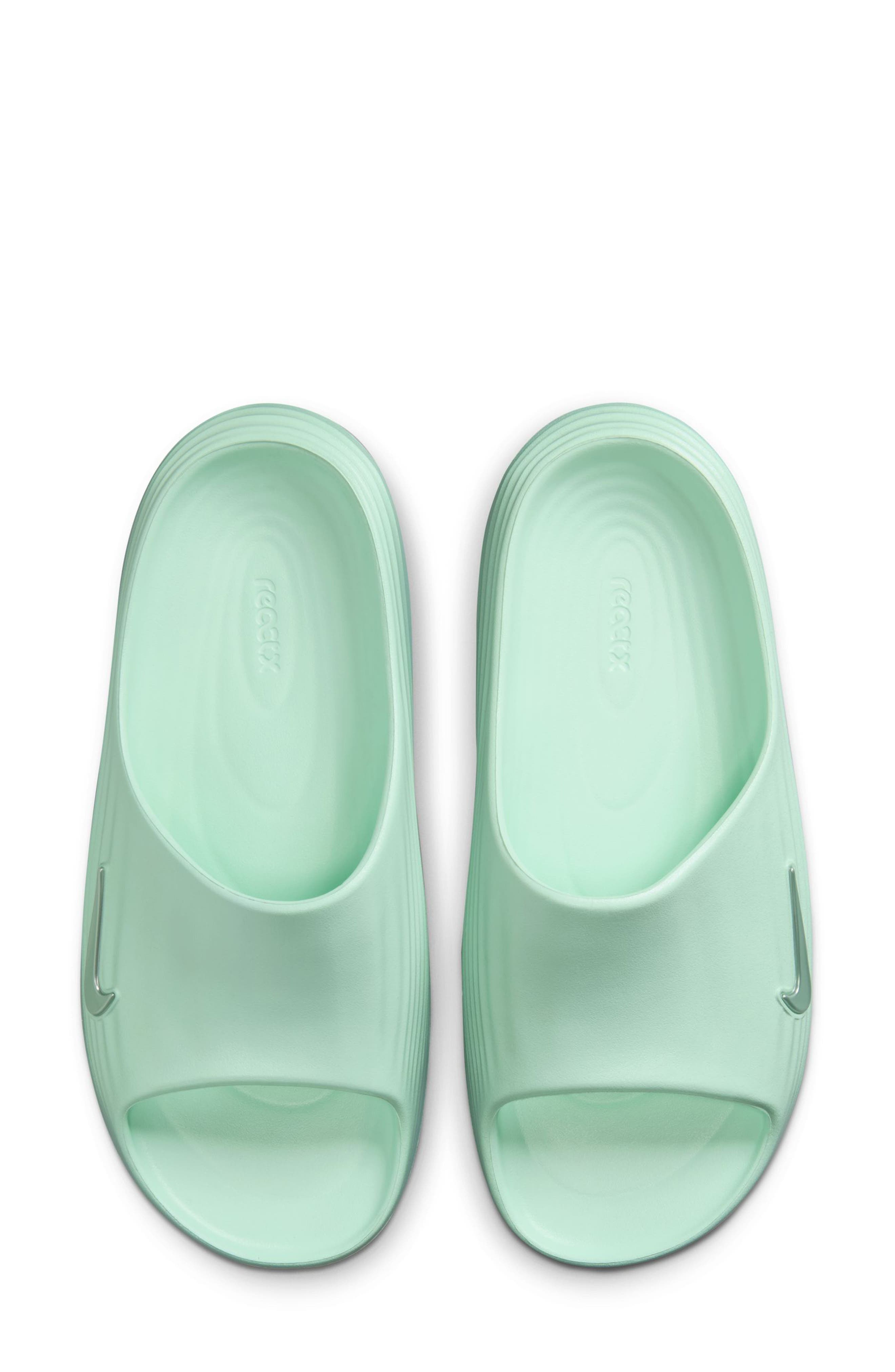 Nike ReactX Rejuven8 Slide in Mint Foam/Mint Foam/Cannon at Nordstrom - 4