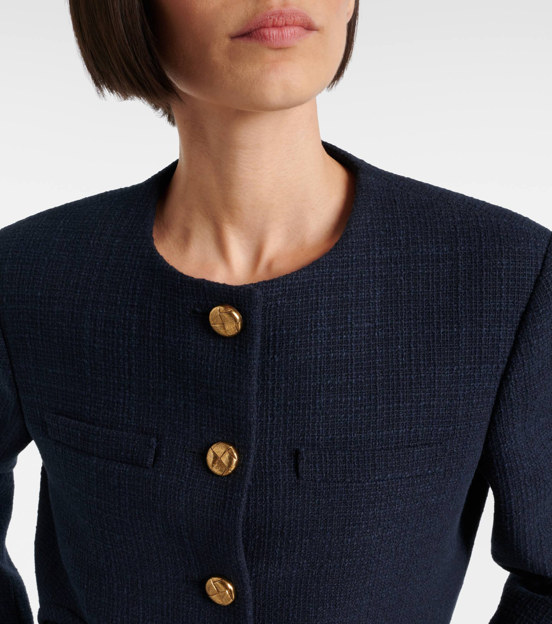 Shamo cotton-blend tweed jacket - 4