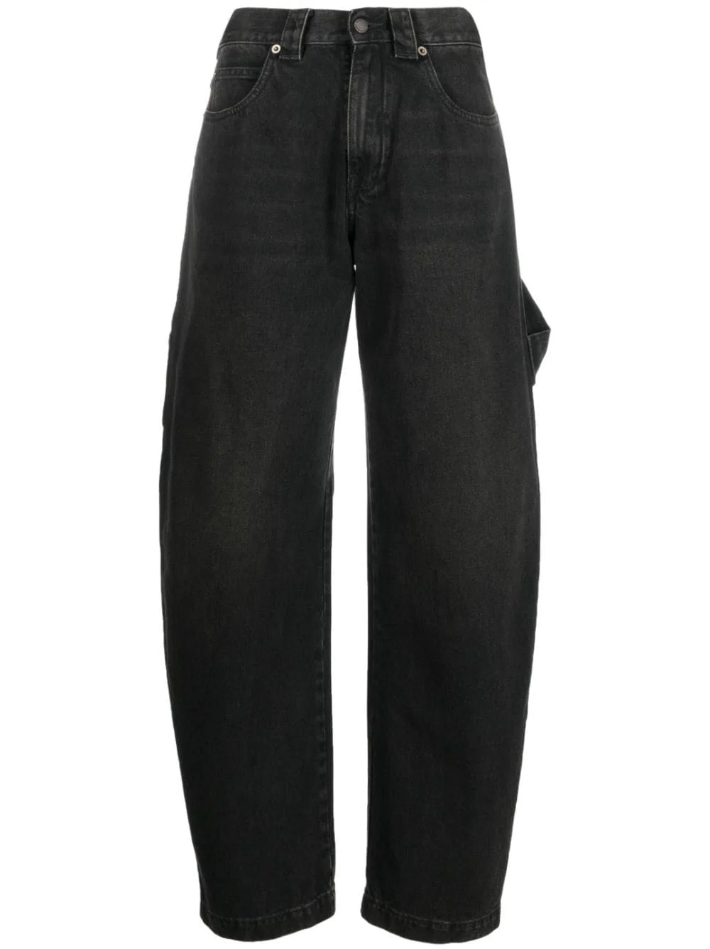 mid-rise wide-leg jeans - 1