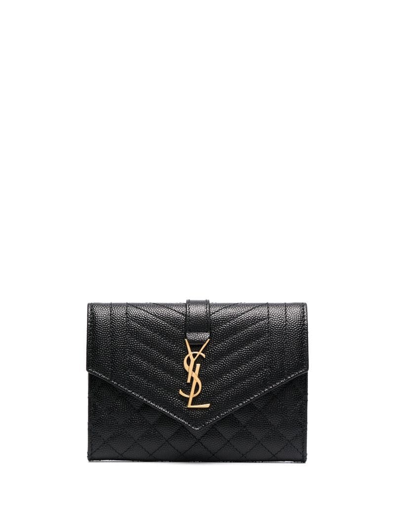 pebbled envelope cardholder - 1