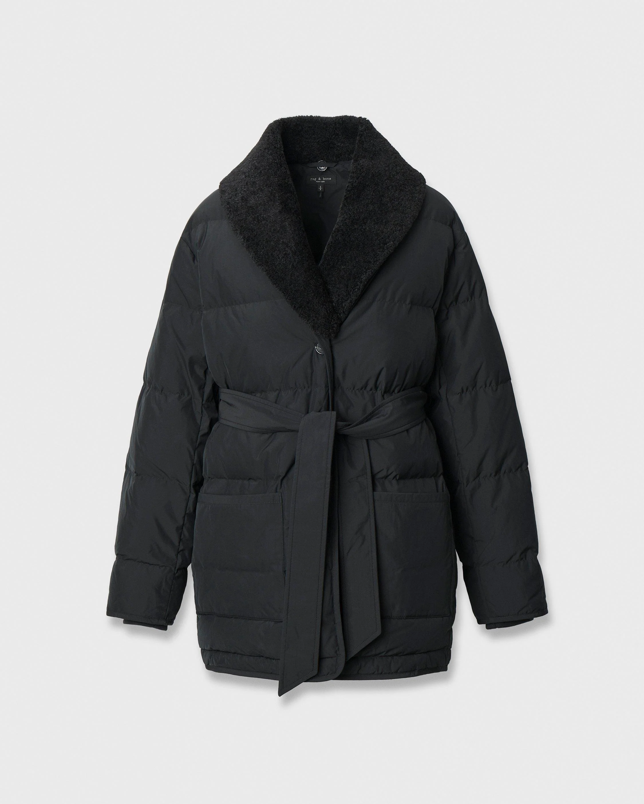 Angie Long Down Jacket - 1
