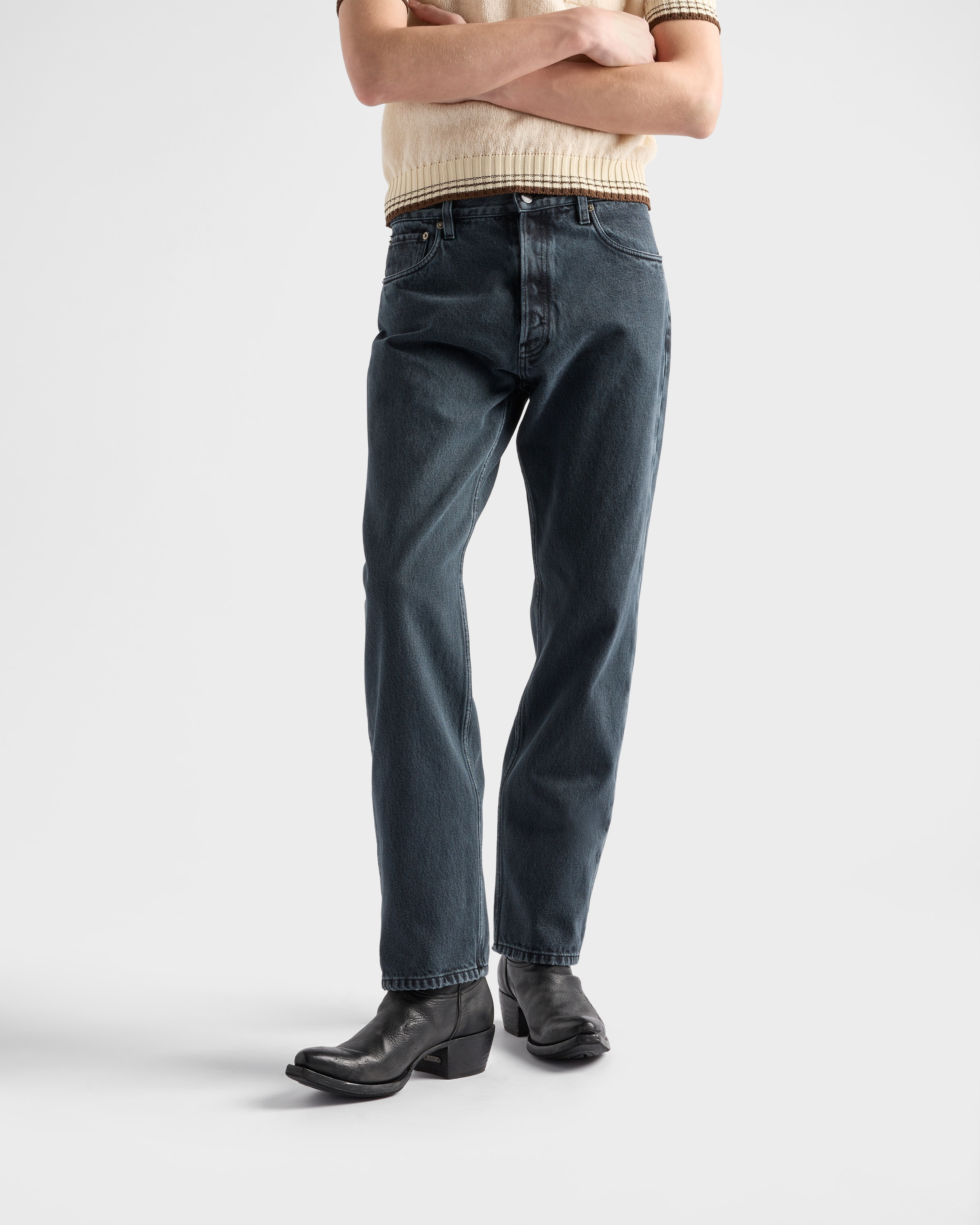 Regular denim jeans - 3