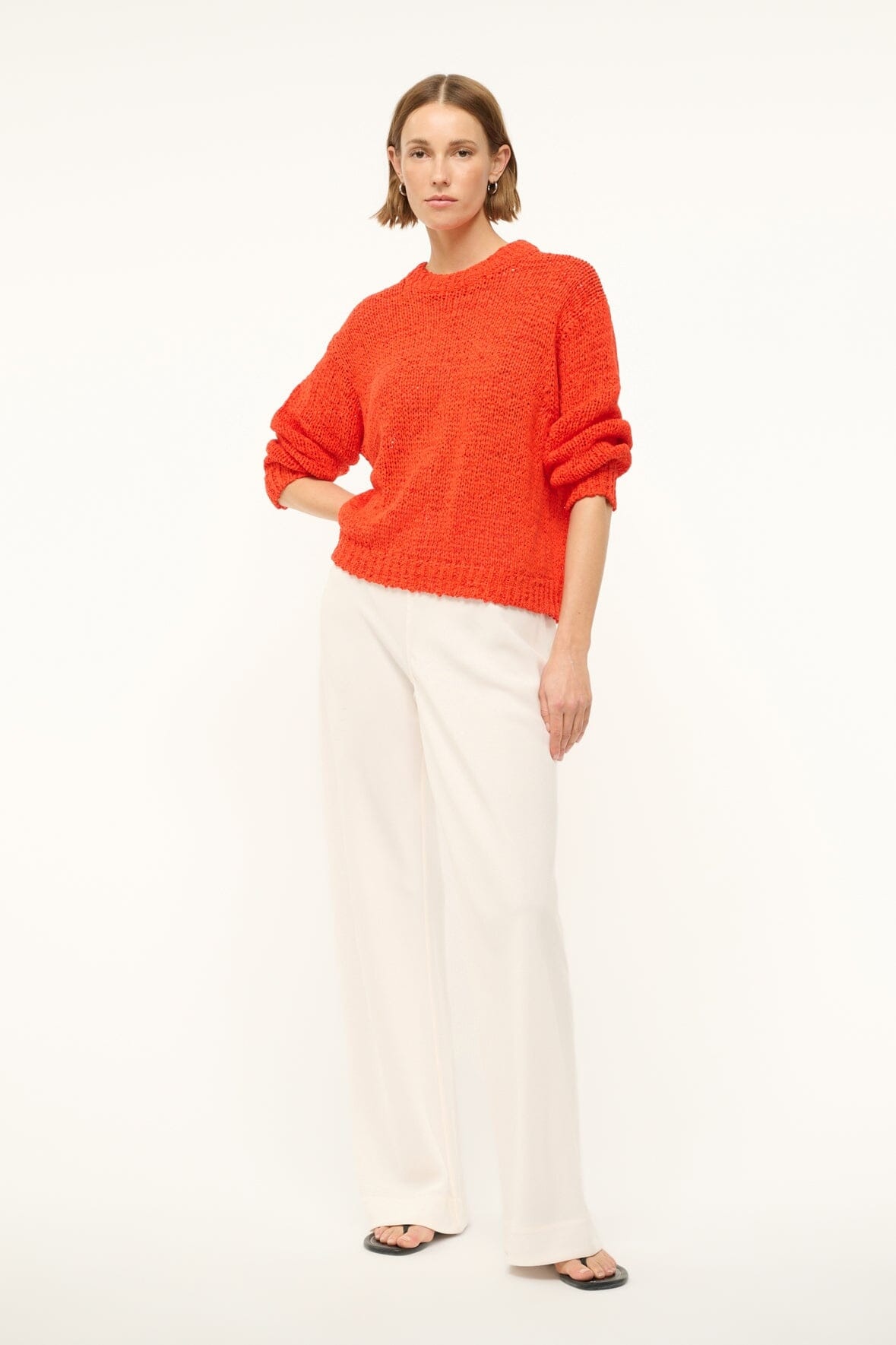 STAUD CALA SWEATER CAYENNE - 3