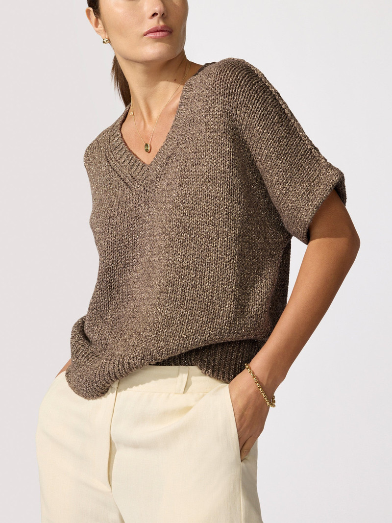 The Gaia Metallic Tee 1