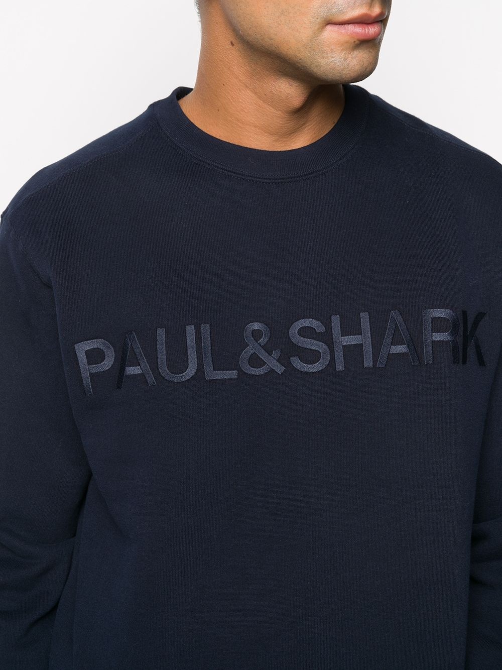 embroidered logo sweatshirt - 5