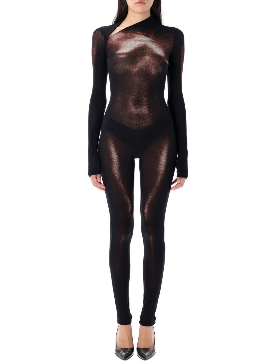 Jean Paul Gaultier Body Print Jumpsuit - 1