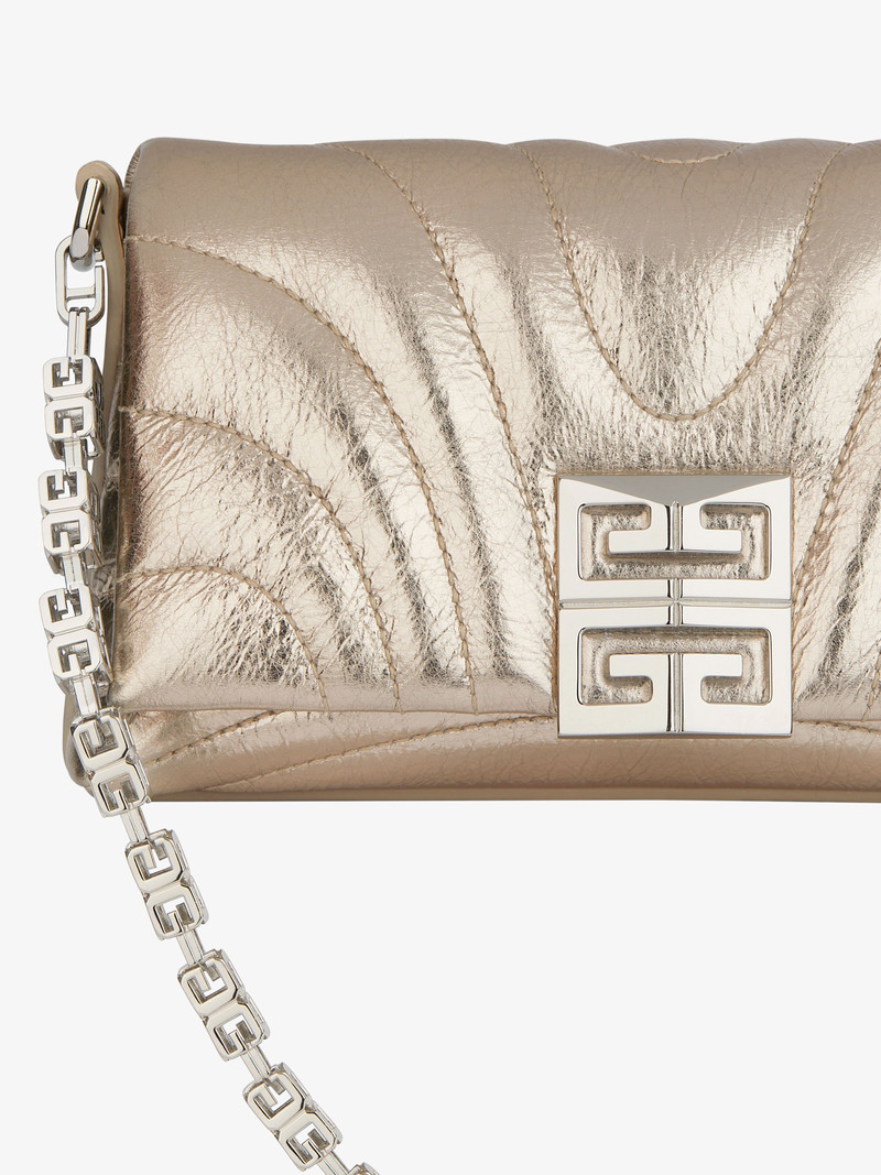 MICRO 4G SOFT BAG IN LAMINATED LEATHER 6