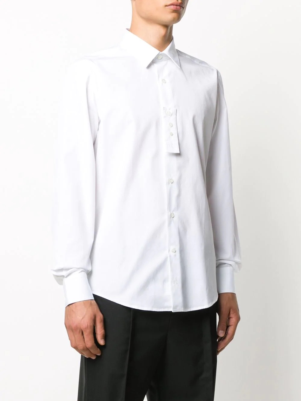 fitted cotton shirt - 3