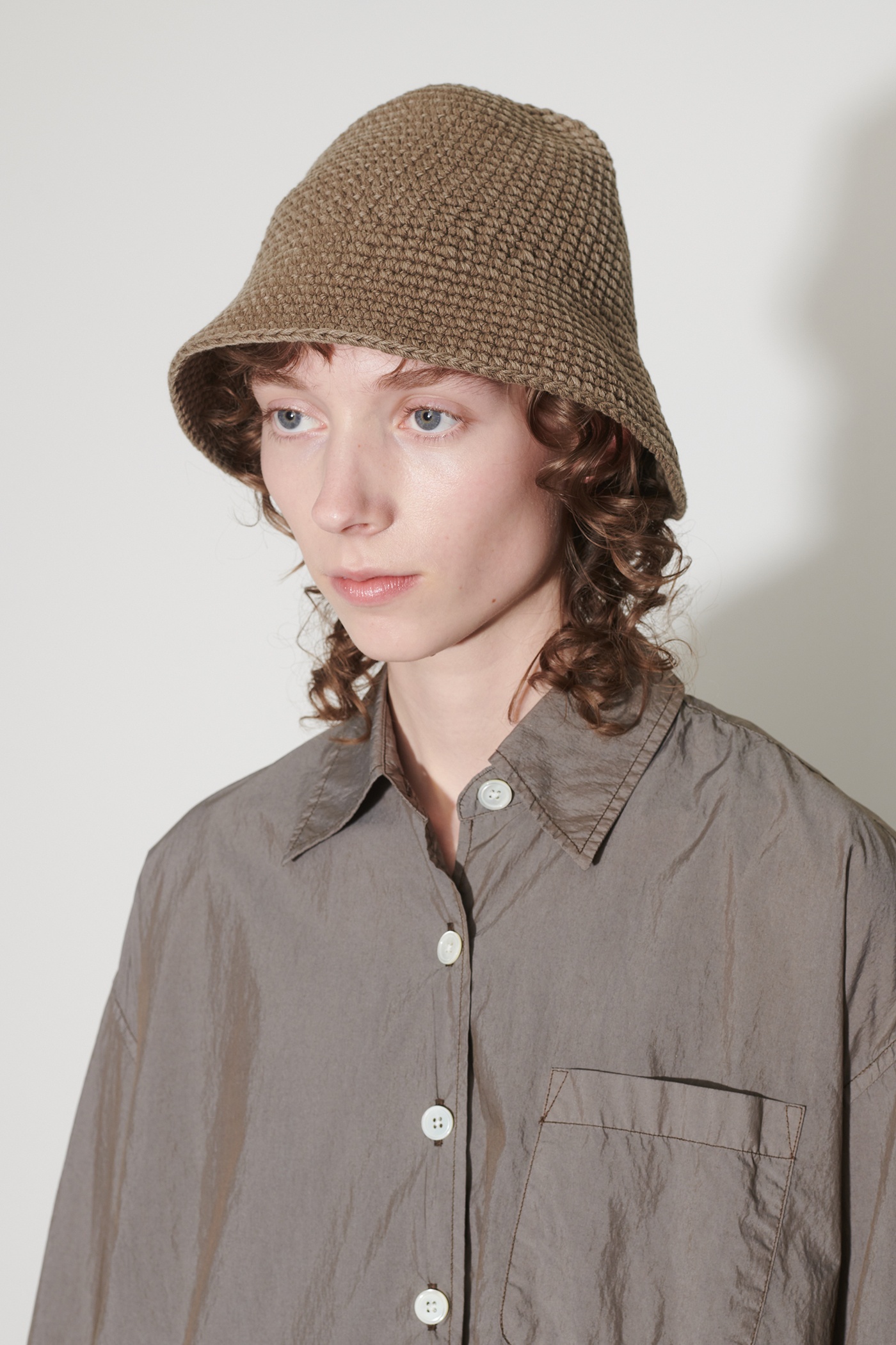 Tom Tom Hat Uniform Olive Tousled Cotton - 2