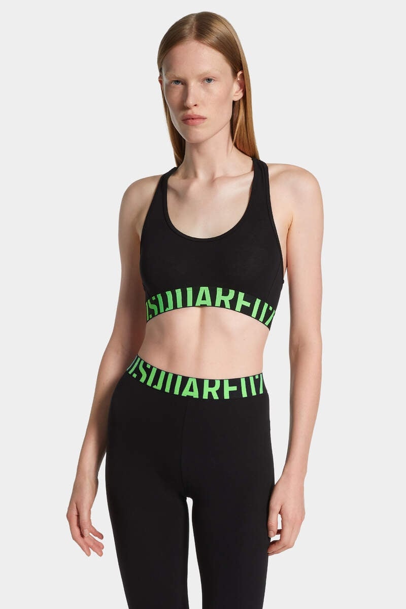 DSQUARED2 LOGO SPORTS BRA - 3
