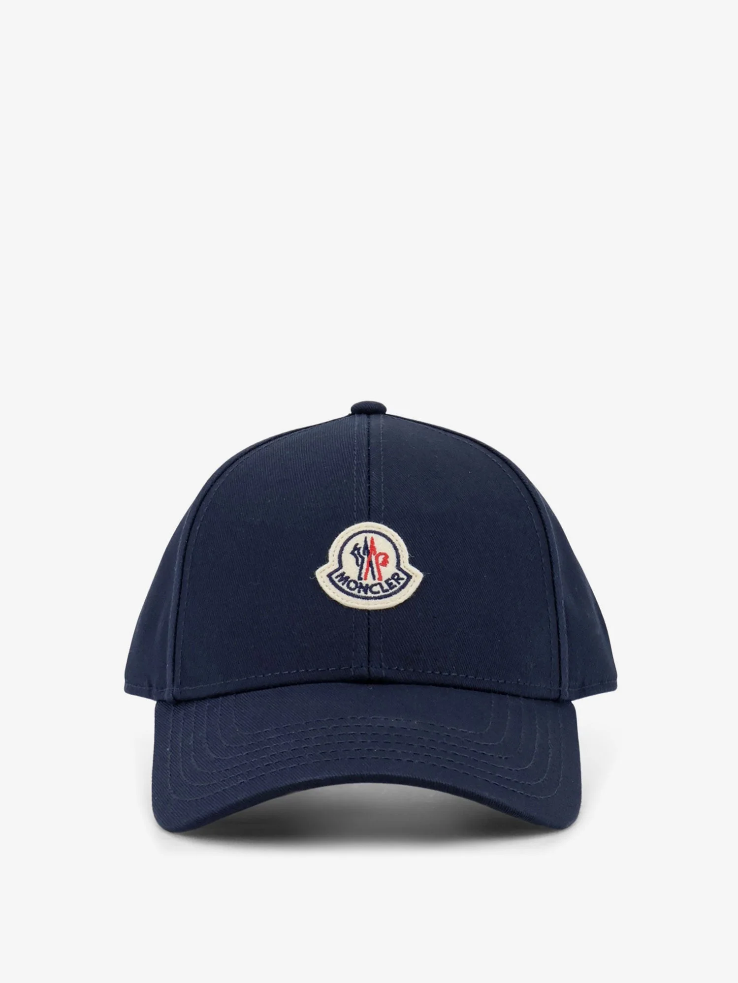 Moncler Cotton Baseball Hat Blue - 1