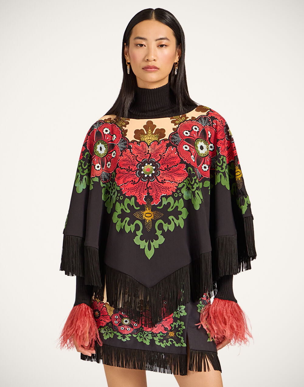Reversible Mini Poncho - 2