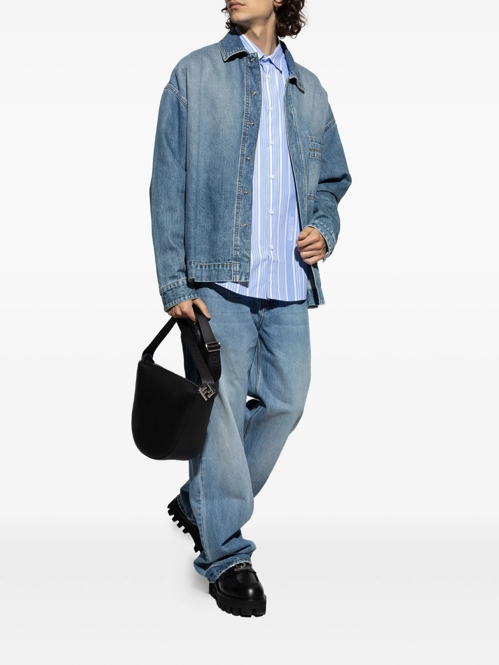 Jacquemus A Simon Striped Shirt - 3