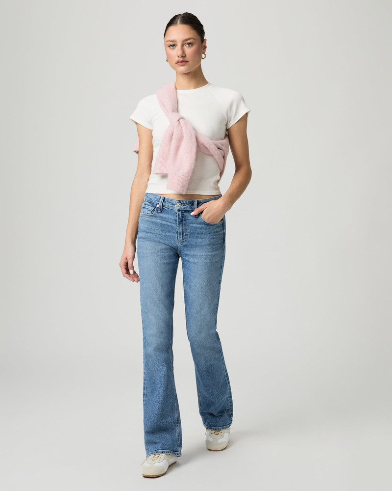 PAIGE High Rise Laurel Canyon 32" Bootcut Jean outlook