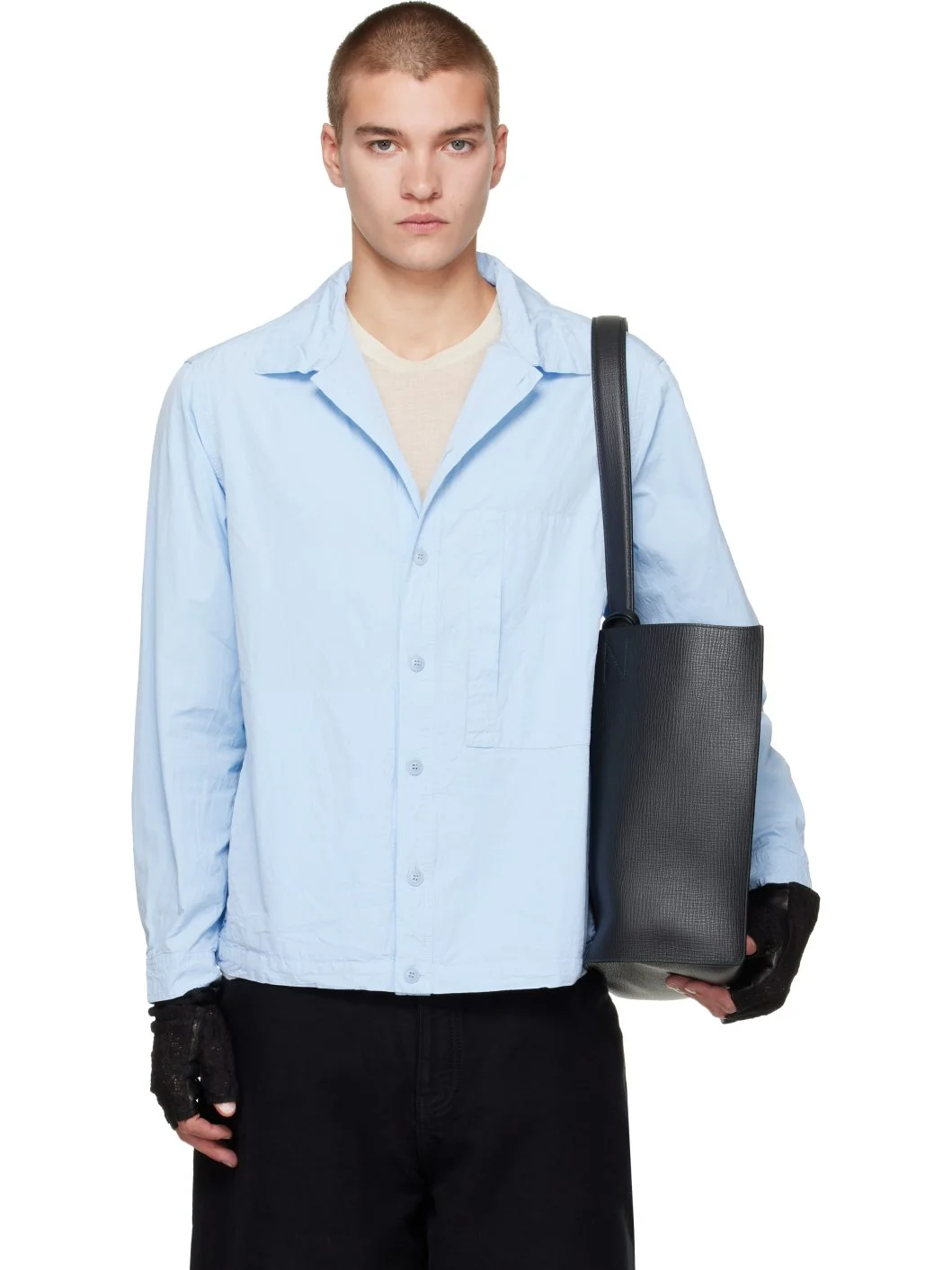 Blue Paper Cot New Fabu Shirt - 1