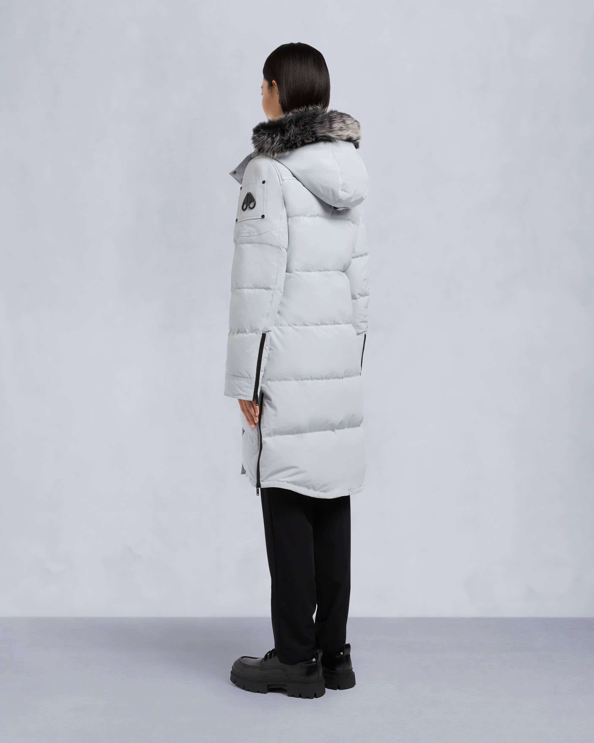 ONYX SHEARLING CAUSAPSCAL PARKA - 4