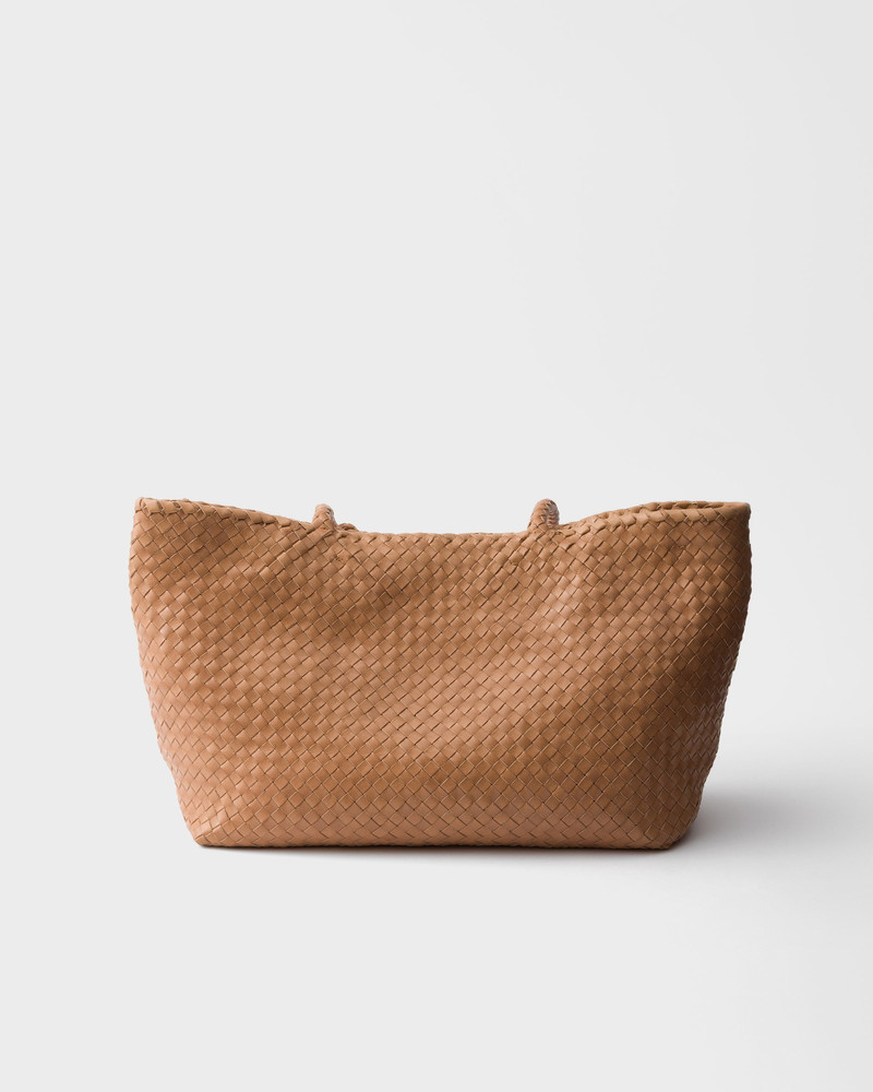 Large leather tote bag 4