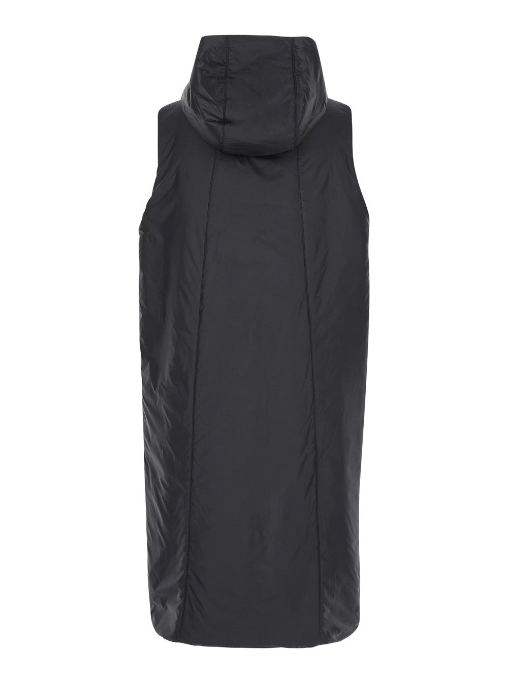 Max Mara Women 'Florian' Black Sleeveless Down Jacket With Patch Pockets In Tech Fabric Woman - 2