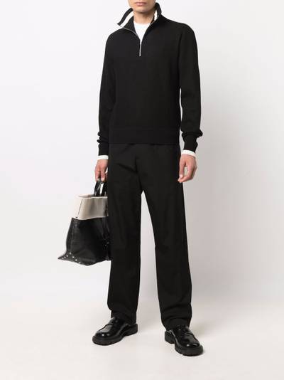 Maison Margiela four-stitch high-neck jumper outlook